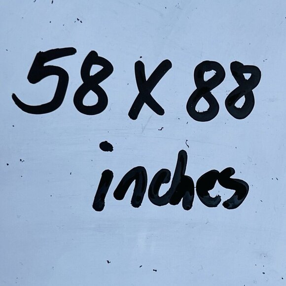 Pomegranate Inc Hand Blocks Tablecloth and 4 Napkins Floral Cotton 58 X 88 Inch - Picture 7 of 8